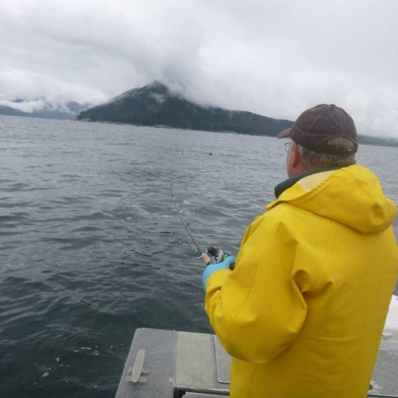 sitka charter fishing with the Winquist party