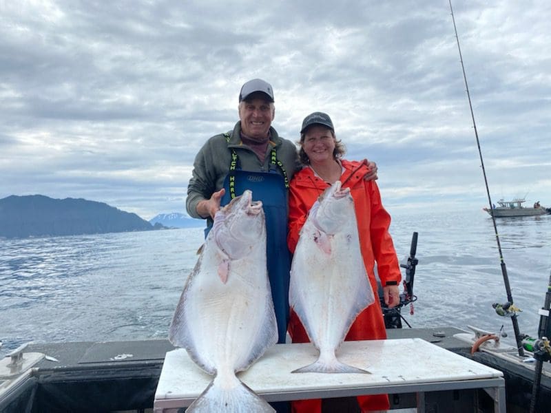Halibut fishing in Sitka, AK with Angling Unlimited