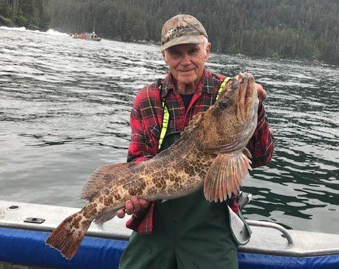 Lingcod Fishing with Angling Unlimited in Sitka, AK