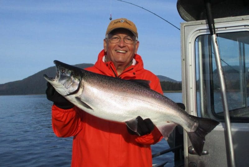 Silver Fishing with Angling Unlimited in Sitka, AK