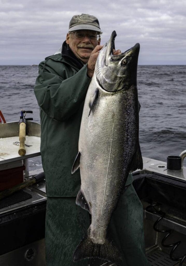 Halibut fish caught in Sitka