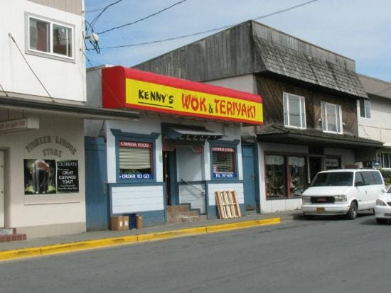 Kenny's Wok and Teriyaki restaurant in Sitka, Alaska