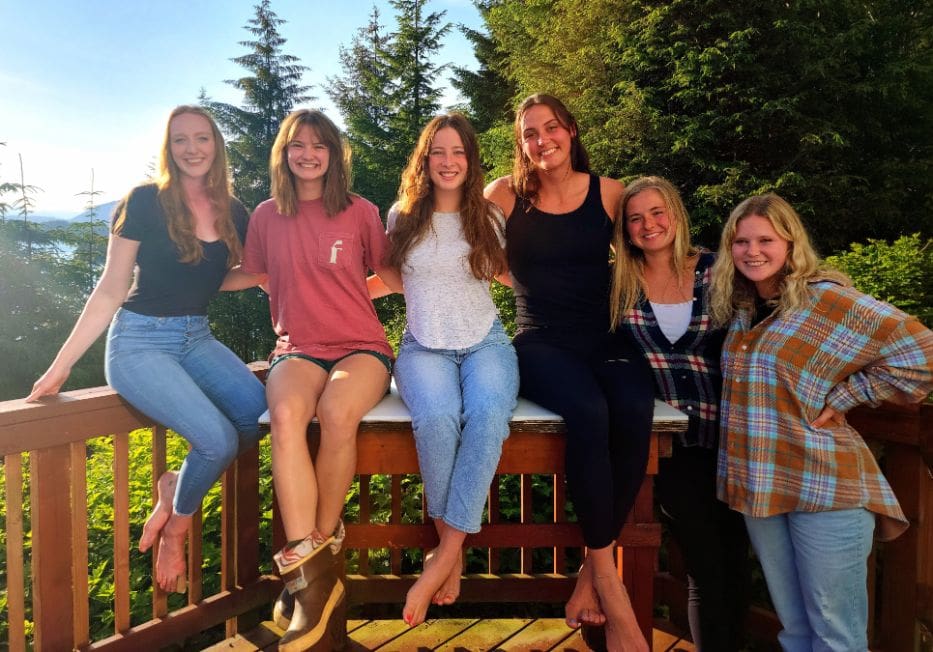 2023 hostesses at Angling Unlimited in Sitka, Alaska
